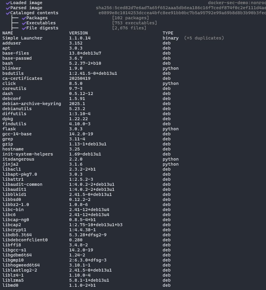 Docker sec